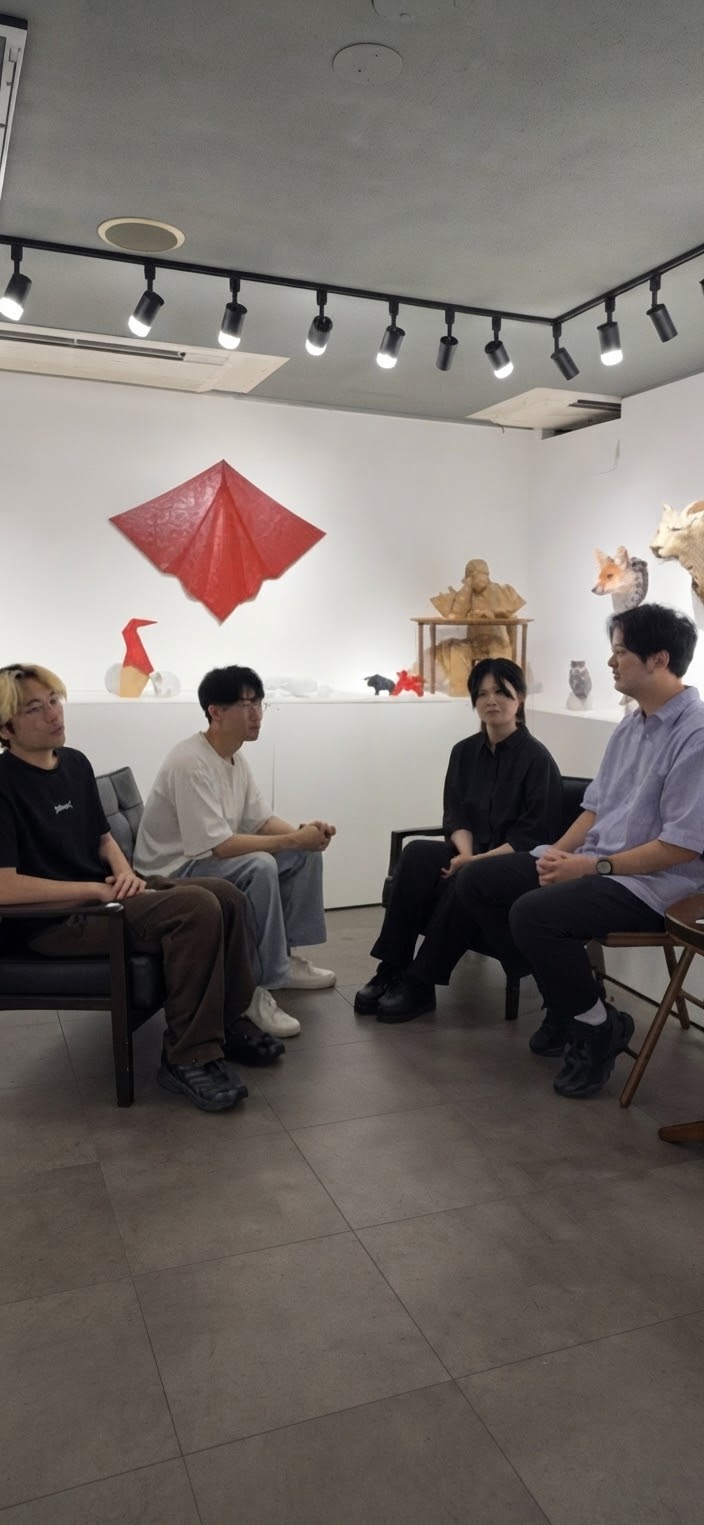 SHAFT 2 出展作家4名による座談会風景